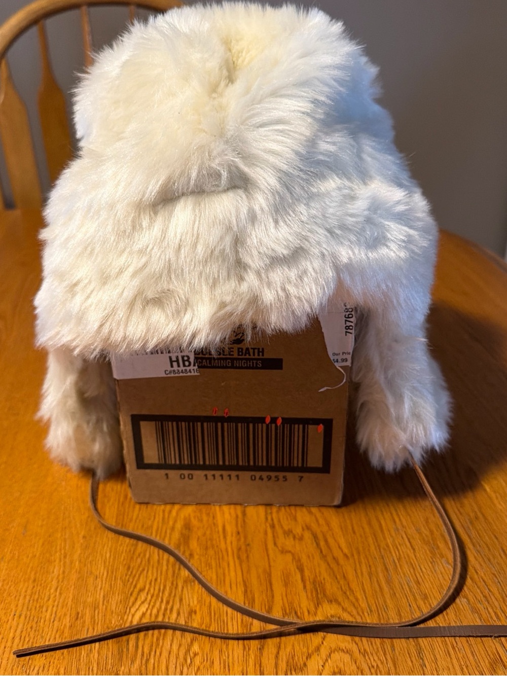 Restoration Hardware Faux Fur Earflap Hat New
